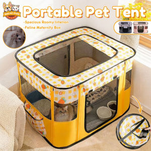 Foldable Dog Cat Playpens Portable Cat Tent Cat Delivery Room Large Dog Tent Indoor Outdoor Cat Cage