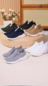 Sneakers Wanita Korea Senekers Running Sepatu Lari 2025  SW42