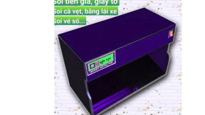 Máy soi tiền CMND Càvẹt xe vé số Magic Eye