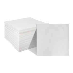 JINYUDOME Cocktail NapkinsNapkin Disposable Linen Feel9.85x9.85inchWhite Napkin For WeddingPartyEventsCafeBeverageBar