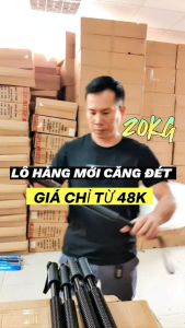 Gậy lò xo 20kg 30kg 40kg 50kg 60kg hỗ trợ tập tay vai ngực