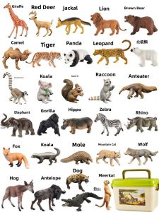 Realistic Educational Animal Toys Set