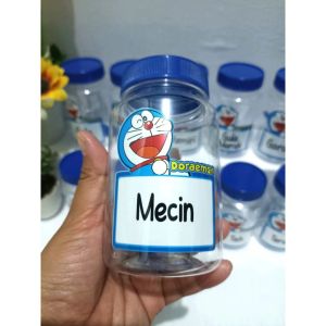 toples bumbu dapur ukuran 350ml isi 12 pcs toples bumbu hello kitty doraemon keropi mickey pooh