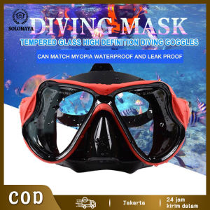 Kacamata Selam Scuba Diving & Anti Kabut Masker Selam Set