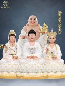 CREATED BY HEART | For Home Use Three Saints Buddha Statues