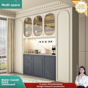 Light French Water-based Lacquer Sideboard