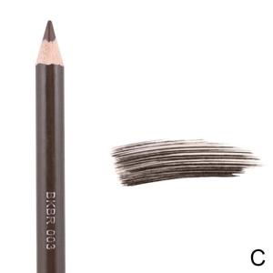 Double-headed Leopard Eyebrow Pencil Brush Natural Long-Lasting Brow Brush Waterproof Black Brown Eye Shadows Beauty Tool