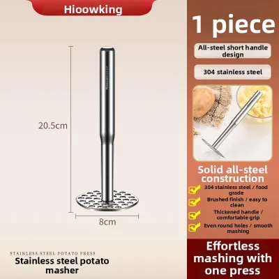 Heqing | Multifunctional Baby Food Masher Stainless Steel Ricer