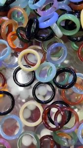 Cincin Batu Pria Wanita Terbaru dengan Banyak Warna - Rings
