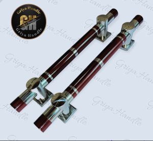 Handle pintu rumah minimalis1set dua gagang model lis bulat