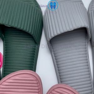 Dép nữ quai ngang Thái Lan bằng nhựa eva siêu nhẹ nhiều màu đế mỏng massage lòng bàn chân size 36 đến 39