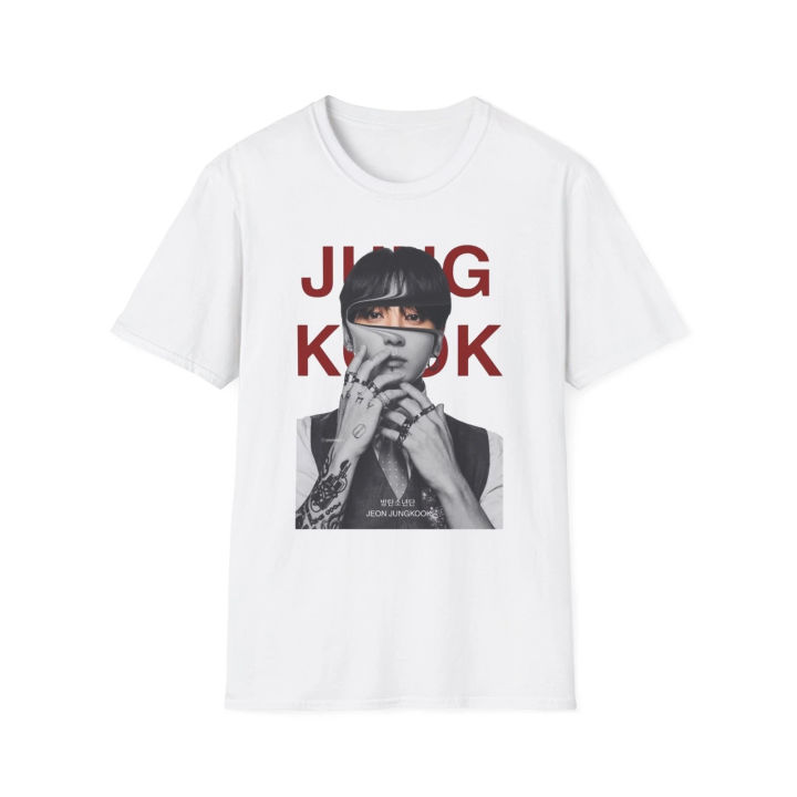 Bandai | BT21 Jungkook JK Portrait Graphic Unisex Cotton T-shirt