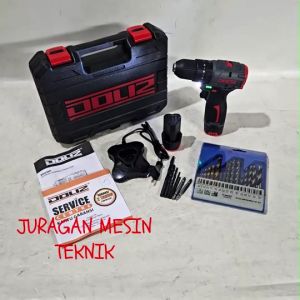 Mesin Bor Impact Baterai Doliz BD636P 12V Brushless
