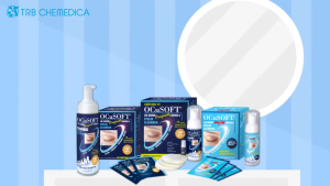 OCuSOFT Lid Scrub Original Pad (แบ่งขาย 1 แผ่น สีน้ำเงิน) EE 4201 แผ่นเช็ด ทำความสะอาดผิว รอบดวงตา เปลือกตา ขอบตา