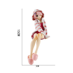 Bandai | Anime Character Model Zero Rem & Ram Desktop Ornaments Collectible Figures Decorative Statues for Fans And Collectors