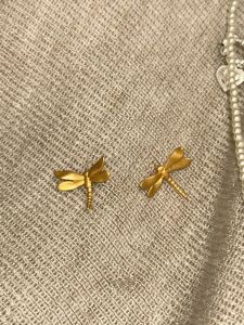 S925 Silver New Chinese Style Dragonfly Wind Womens Vintage Elegant Versatile High-End Sensation Ear Cuff Fashion Jewelry