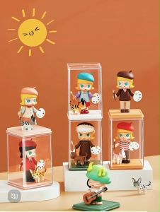 กล่องโชว์โมเดล SET 5 แถม 1 สีใสมองเห็นรอบด้าน พร้อมช่องเสียบการ์ด กันน้ำ กันฝุ่น เช็ดทำความสะอาดง่าย แถมแผ่นกาวติดในตัว ส่งจากไทย!!!