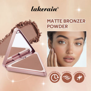 Matte Bronzer Powder Long-Lasting Makeup Effect Waterproof Sweatproof Setting Powder Oil Control Bronzers Smooth Face Makeup