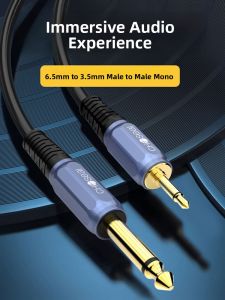 Choseal | 3.5 to 6.5mm Audio Cable 2 Cores