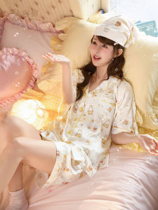 GONGDIE | Cool Comfortable Cute Cartoon Printed Sleepwear Set