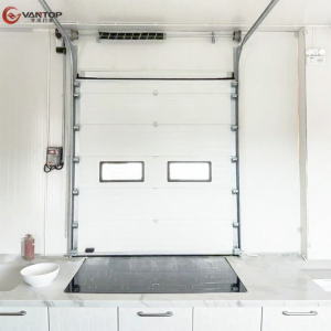 Automatic Windproof Dustproof Transparent Rolling Door