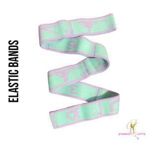 GymnastiQrafts | Junior Elastic Band - 8 hole for Rhythmic Gymnastics Training