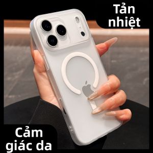 DAIMANG | Ốp điện thoại di động Apple 18 series mới làm mát mỏng thích hợp cho ốp bảo vệ điện thoại di động iphone17promax 17pro mờ 16 chống vân tay 15 hút từ tính 14 chống rơi 13 toàn diện 12 không khí và
