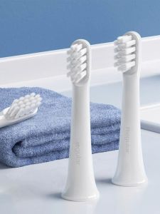 กล่องต้นฉบับ Xiaomi Mi หัวแปรงสีฟันไฟฟ้า Universal ปกติประเภทใช้งานร่วมกับ T100 Mes603 สําหรับผู้ใหญ่ Oral Care ยาสีฟันสูตรเกลือผสมฟลูออไรด์ผสานพลังสมุนไพรฟันขาวสะอาดลดกลิ่นปาก