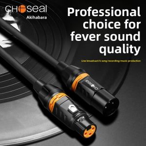 Choseal | Professional XLR Microphone Cable for Mixer and Amplifier