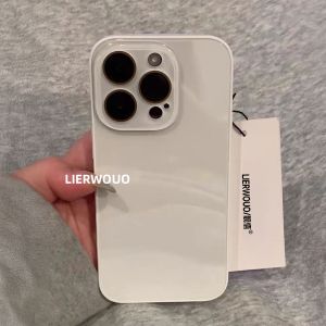 LIANGWU | Ice-feel Glass Mult-version iPhone Case Full-camera Protection