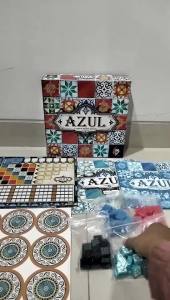 Azul Board Game Card Games Mainan Keluarga