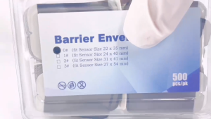 size 0(500PCS/Bag) # 2(500PCS/Bag) # 4(200pcs/bag) Dental Barrier Envelopes For X Ray Film Bags Dental Consumables Materials Dental Bags