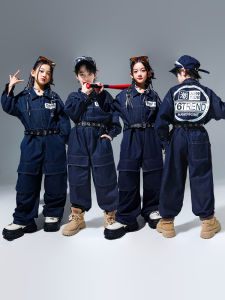 ชุดเดรสฮิปฮอปสำหรับเด็ก ชุดเล่นกลอง ชุดแฟชั่นเด็กชาย ชุดการแสดงฮิปฮอป เสื้อผ้าเด็ก ชุดเดรสฮิปฮอป