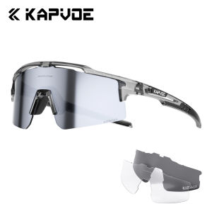 Kapvoe UV400 Cycling Glasses for Men MTB Sunglasses Mountain Bike Bicycle Eyewear Women Sports Goggles 2025 Road Speed Skating