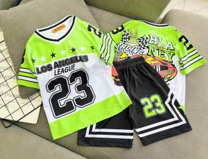 11-43KG bộ cộc tay bé trai thun lạnh 3D mềm mịn loại 1 bao đẹp