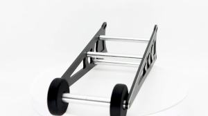 Aluminum Wheelie Bar Kit Tail Wheel Head Up for Traxxas Slash Rustler Bandit 2WD 1/10 RC Car Accessories