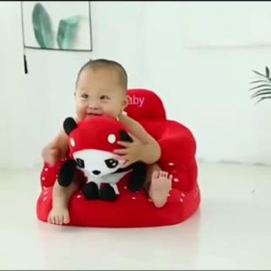 COD PROMO Sofa Bayi Jumbo Lucu | Sofa Bayi Motif Hewan | Sofa untuk Belajar Duduk Bayi Anak Import Sudah include dengan Busa / Silicon (Tinggal Pakai) 100% baru dan berkualitas tinggi.