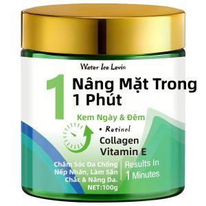 Kem Dưỡng Da Mặt Ban Ngày & Ban Đêm Minute Face Lift Với Retinol & Collagen Giúp Săn Chắc Tức Thì Dưỡng Ẩm Sâu Dùng Được Cho Cả Nam & Nữ 100g