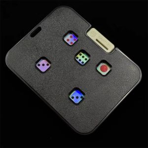 Meade | EDC Mechanical Card Dice Fidget Spinner Wine Roulette Game Haptic Slider Decision Maker Stress Relief Toy for Adults Party Gifts
