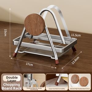 WEIMEIYUAN | Luxurious Stainless Steel Kitchen Organizer