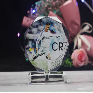 European Cup Football Theme Bar Decoration Peripheral Decoration C Romme Bap Mural Crystal Decoration Gifts