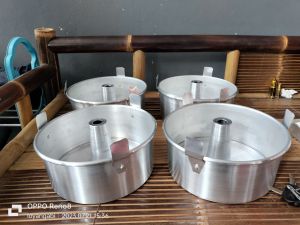 loyang chiffon lurus tebal / Chiffon cake lurus/ chiffon cake press tebal / baki roti & kue