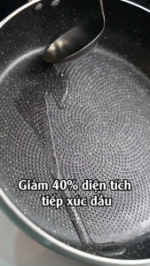 [Công Nghệ Chảo Khóa Dầu Oil-Lock Độc Quyền] Chảo Chống Dính Đáy Từ Sunhouse Eco SHM20-28EC - Hạn Chế Ngấm Dầu Vào Thực Phẩm