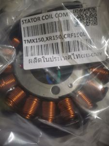 STATOR COIL ASSEMBLY (PURE COOPER)TMX150 SUPREMO CRF150L XR150L (OEM PARTS)