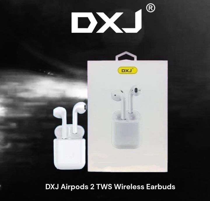 DXJ Earpods 2 Tws Earbuds Lazada