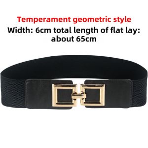 Elastic Waist Belt Womens Decorative Narrow Butterfly Knot Elastic Leather Belt for Dress Coat Suit Black Waist Seal Trendy