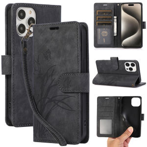 Card Case For iPhone15 16 17 Pro Max With Short Lanyard Wallet Bag Case Cards Slot Case Mobile Phone Shell With Card holder Cases Casing Cover For iPhone 15 pro max 13 promax 11 12 pro max 14pm 15pm 14 16 Plus X XR XS Max 16E 17 Air Flip Leather Case