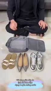 Túi đựng giày dép du lịch chống nước gọn nhẹ tiện dụng
