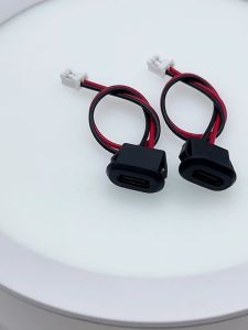 Plug Socket High Current USB-C Charger Card Buckle Female Socket Type-C Connector USB Type C Connector Jack Female Type-C with Card Buckle 3A Fast Charging Jack Port USB-C Charger Plug Socket Accessories