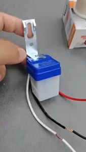 AS-10 Saklar Lampu Otomatis Sensor Cahaya 220V 10A LDR Switch Anti Air